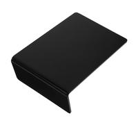 ibasenice Mini Pizarra de Abs Negra para Mensajes y Dibujo, Pequeña y Chic Bordes Suaves, Adecuado para Tienda y Decoración en Casa