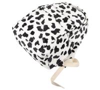 ibasenice Mochila Escolar de Peluche con Estampado de Vaca Gran Capacidad y Tacto Cómodo para Estudiantes y Viajes de Compras