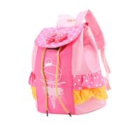 ibasenice Mochila Infantil Ballet Niñas Bolsa Oxford Resistente para Danza Escolar Viaje Fitness