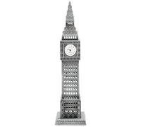 ibasenice Modelo de Edificio de Aleación Clásica Big Ben de Londres Fuerte Durabilidad y Diseño Elegante para Decoración en Banquetes y Ambientes