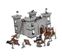 ibasenice Modelo Militar Miniatura para Educativo de Figuras de Caballería y Máquinas de Asedio Romanas Decoración Ligera y Realista para Exhibición Fiestas y Habitaciones