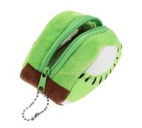 ibasenice Monedero De Frutas y Bolso Pequeño De Dibujos Animados, Material Felpa Suave, Diseño Triangular Portátil, Monedero Pequeño para Mujer, Uso Diario y Obsequio, Tamaño Compacto