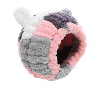 ibasenice Nido para de Coral Polar Grueso Cama Cálida para Jaulas de Ninfas y Periquitos Refugio para Dormir y Criar Aves Pequeñas Fácil Limpieza Bienestar y Aislamiento Acústico