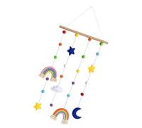 ibasenice Organizador Colgante para Joyas y Fotos Decoración de Pared para Habitación Infantil Soporte de Clips para Recuerdos Diseño Nórdico Colores Aleatorios