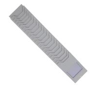 ibasenice Organizador de Tarjetas para Almacén Colgante de Plástico Múltiples Bolsillos 22 X5.1 X1.8 Soporte para Fichaje en Oficina y Almacén
