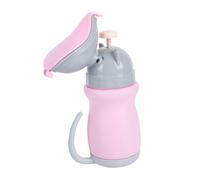 ibasenice Orinal Portátil para Fugas Botella de Emergencia para Viajes Coche Diseño Rosa Princesa Práctico para Camping y Actividades al Aire