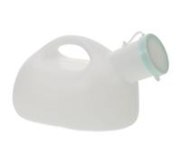 ibasenice Orinal Portátil para Hombres 2000Ml Grande de Plástico Tapa Botella Urinaria Masculina para Pacientes Personas Mayores y Uso Coche Diseño Higiénico y Ergonómico