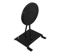ibasenice Pad De Práctica Para Pedal De Bombo Doble, Almohadilla Silenciosa De Metal, Tamaño Compacto Para Batería, Entrenamiento De Técnica De Pie Para Bateristas