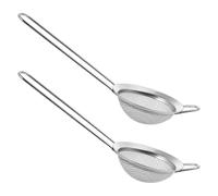 ibasenice Pala para Arena de Reptiles 2piezas de Acero Inoxidable Malla Filtrante para Excrementos, Herramienta para Limpiar Terrarios y Drenar Sustrato en Tortugas y Lagartos