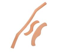 ibasenice Palos de Madera Gua Sha para Masaje y Alivio Muscular Herramienta Manual Ergonomica para Esculpir el Cuerpo Profundo de Tejidos para Mujeres y Hombres para Spa y Uso Deportivo