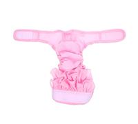 ibasenice Pañal Reutilizable para Perros Pequeños Braga Sanitaria Lavable y Transpirable Protección Higiénica para Cachorros Fugas y Protege el