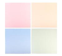 ibasenice Paños de Microfibra para Limpiar Gafas Grandes, 4 Piezas por Set, Tela Superfina Efectiva para Pantallas y Lentes, Elimina Manchas de Agua