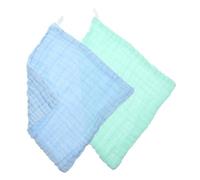 ibasenice Paños para Eructar de Algodón Absorbente para Bebés y Niños Pequeños, Suaves y Seguros para Piel Sensible, Paquete de 2 Unidades