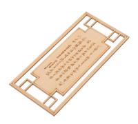 ibasenice Pantalla para Adorno de Platos de Sushi y Sashimi, Decoración de Biombos de Madera para Presentación en Mesas de Comedor y Eventos