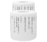 ibasenice Papel Higiénico Decorativo Patrón de Fórmulas Matemáticas, 2 Rollos Suaves de Papel de Seda Creativo para Baño y Fiestas, Diseño Novedoso para Decoración Divertida y Uso Doméstico