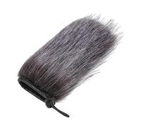 ibasenice Parabrisas de Micrófono Cubierta Peluda Protector de Parabrisas para Microfonos Resistente al Viento y Abrasión para Grabación de Voz