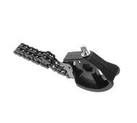 ibasenice Pedal de Bombo Doble con Cadena Doble Ajustable para Batería y Pad Electrónico, Accesorio Estable y Sensible para Músicos, Compatible con Kits de Jazz y Uso