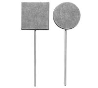 ibasenice Pedal De Bombo Simple y Doble Cuadrado De Fieltro De Pedal De Bombo Para Instrumento De Percusión Accesorio De Batería Uso Práctica De Batería