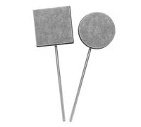 ibasenice Pedal De Tambor De Fieltro Base Cuadrada Para Batería De Percusión Batidor De Para Pedal De Bombo Doble Accesorio y Ergonómico
