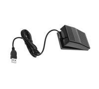 ibasenice Pedal Interruptor De Usb Antideslizante Cable Incluido Pedal De Plástico Función Personalizada Adecuado Para Videojuegos y