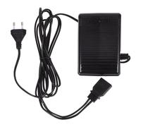 ibasenice Pedal Maquina de Coser Diseño Multifuncional y Suministro de Energía Estable, Fabricado en Abs Cable de Alimentación y Enchufe de Tres Clavijas para Uso Doméstico