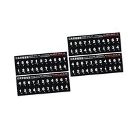 ibasenice Pegatinas para Teclado de Práctica con 37/32/27 Teclas Fuente Resistente a La Decoloración Autoadhesivas de Alta Viscosidad