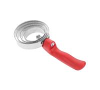 ibasenice Peine De Crin De Caballo Cepillo con Mango Cómodo Reversible De Acero Inoxidable Cuidado De Caballos y Ovejas