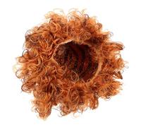 ibasenice Peluca Pequeña y Rizada Sintética Pelucas Afro Rizadas Cortas para Cosplay Eventos Looks Casuales y Presentaciones