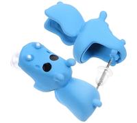 ibasenice Pendientes de Animales Divertidos para Mujer, Diseño Creativo en Resina, Accesorios Ligeros para Orejas, Joyas Casuales para Fiestas y Uso Diario, Tamaño Pequeño, Color Hipopótamo