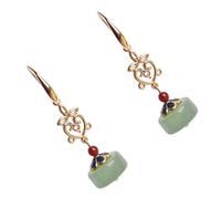 ibasenice Pendientes Retro Delicados Estilo Chino, Aretes Decorativos Elegantes Para Mujer, Complemento Adecuado Para Looks Casuales y Eventos Obsequios