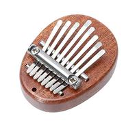 ibasenice Piano De Pulgar De Teclas Kalimba Musical Portátil Instrumento De Madera