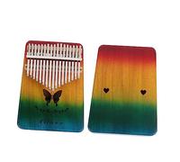 ibasenice Piano De Pulgar De Teclas Mini Kalimba Decoración De Mariposas Piano De Dedo Adultos Para Principiantes y Conciertos Caseros