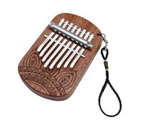 ibasenice Piano de Pulgar Kalimba de Teclas Instrumento Musical Pequeño de Madera Kalimba para Tocar Dedos Casa o Escuela