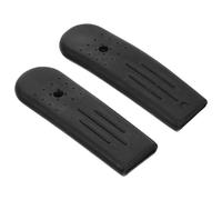 ibasenice Piezas de Frenado para Silla de Ruedas Manual, Cubiertas Antideslizantes, 2 Unidades 2.55X0.78X0.19In, Accesorio para Usuarios en Recuperación y Movilidad Asistida