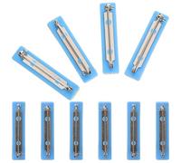 ibasenice Pins para Hacer Etiquetas Nombres 10 Unidades 40 MM Azul Espuma y Base Plástica Autoadhesiva para Uso Escolar y Profesional