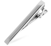 ibasenice Pinza para Corbata Plateada para Hombre, Clip de Corbata de Acero Inoxidable, Pasador para Traje de Negocios, Accesorio Elegante para Camisa en Eventos y Oficina