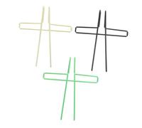 ibasenice Pinzas para Partituras de Acero 3piezas Fuerte Sujeción, Multi-función para Músicos y Compositores, Ideales para Libros de Música y Recetas de Cocina Color Aleatorio