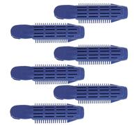 ibasenice Pinzas Peinado de Cabello Azul, 6 Piezas Ligeras de Abs que No Dañan el Cabello, Ideales para Madres y Niñas, Diseño Moderno y Funcional