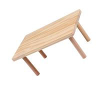 ibasenice Plataforma De Hámster Accesorios para Jaulas De Ardilla Plataforma a Nivel De Hámster Puesto De Hámster Patio De Recreo De Hámster Parque Infantil De Actividades Chinchilla Madera