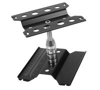 ibasenice Plataforma de reparación de Coches Modelo Kit de reparación de Gafas Tractor Reparar Auto Workstation RC Car Soporte de Coche RC Soporte de camión RC aleación de Aluminio Black