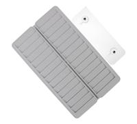 ibasenice Porta Tarjetas de Asistencia de Plástico Pp, Soporte Portátil y Montado en Pared para Tarjetas Id Membresía en Oficina y Fábrica