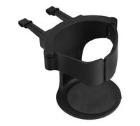 ibasenice Portavasos Soporte Ligero y Resistente Multifuncional de Abs Negro para Coche Compatible con Salidas Transversales para Botellas y Tazas en Diversos Tipos de Vehículos