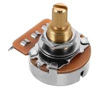ibasenice Potenciómetro para Guitarra Eléctrica A500K Eje Largo 19 MM 24 Resistencia Ajustable Horizontal Perilla Metálica de Control de Volumen y Tono Accesorios Electrónicos para
