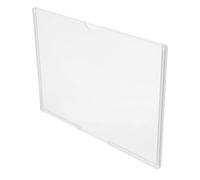 ibasenice Protector de Impresión Rígido Transparente, Funda Protectora Nacimiento, 19,4x13,2cm, Plástico, ضد Polvo y Humedad, para Viajes y Documentos Personales