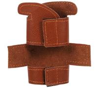 ibasenice Protector De Pistón De Trompeta De Cuero Funda Protectora y Ligera Para Instrumento Musical Accesorio Durable Para Trompeta (color Marrón)