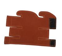 ibasenice Protector Para Pistón De Trompeta Pequeño De Cuero Marrón, Cubierta Protectora Antihumedad y Antigrasa, Accesorio Para Instrumentos De Viento De Latón, Ajuste Cómodo y Durable Para Músicos