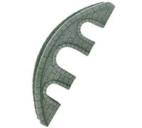 ibasenice Puente Miniatura De Estilo Vintage Decoración De Piedra Estatua para Patio