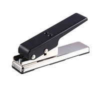 ibasenice Punzón para Púas de Guitarra de Hierro Negro y Plateado, Tamaño Grande, Herramienta Portátil para Fabricar Púas de Bricolaje, Accesorio Práctico para Músicos y Aficionados