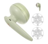 ibasenice Quitapelusas Recargable Carga USB Recortador Eléctrico Portátil para Ropa y Alfombras Color Verde 530 Incluye 2 Cuchillas Uso Doméstico para Suéteres Cortinas y Mantas