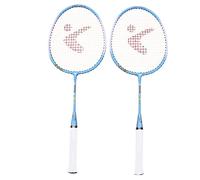 ibasenice Raquetas de Bádminton para Diseño de Dibujos Animados Aleación de Aluminio Ligera y Duradera Set Deportivo para Exteriores Entrenamiento y Juego Colores Aleatorios Color Aleatorio